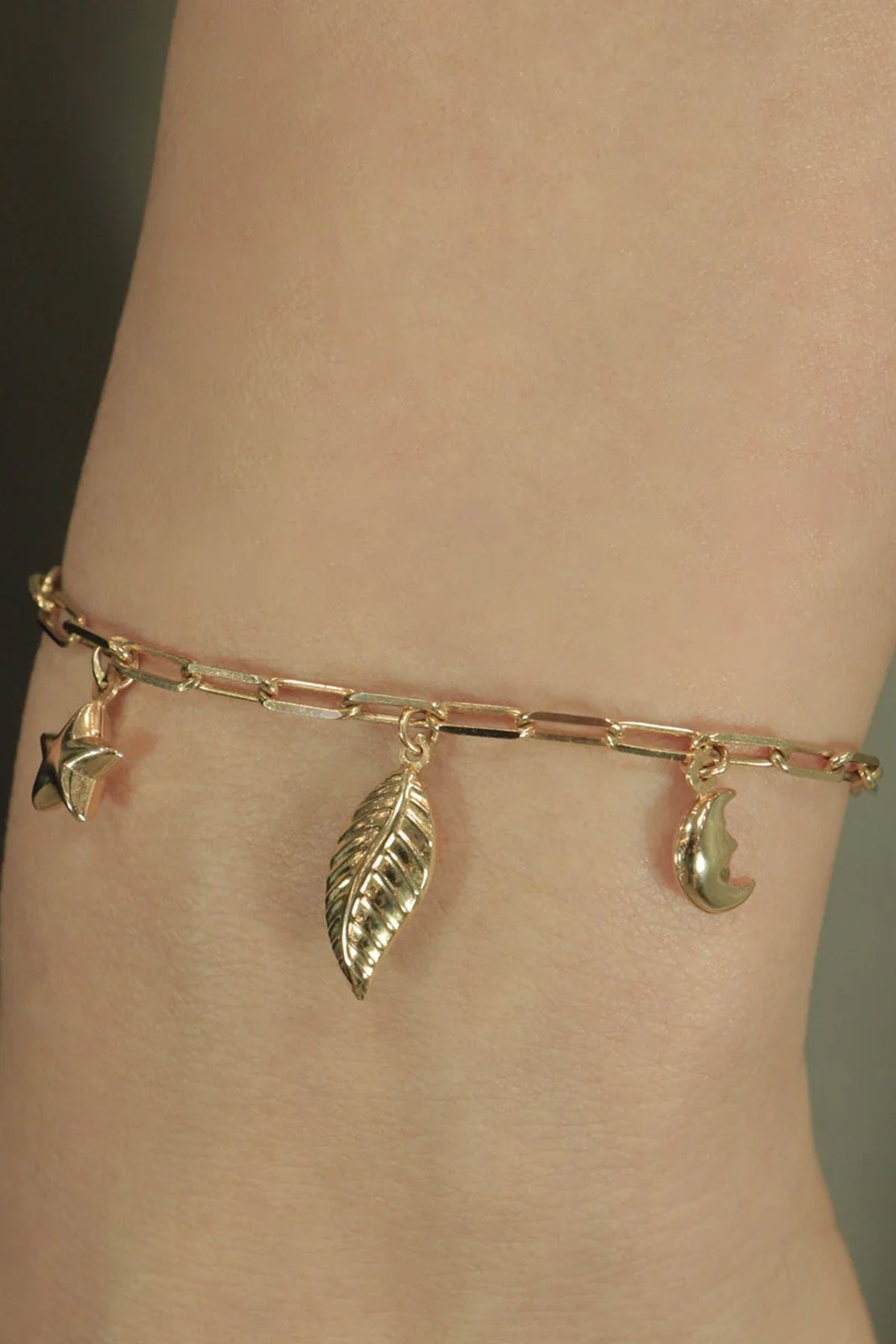 14ct Gold Charm Bracelet
