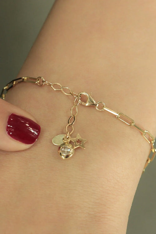 14ct Gold Charm Bracelet