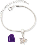 Sheep Bracelet | Animal Bracelets and Sheep Gifts for Sheep Lovers Snake Chain Charm Bracelet