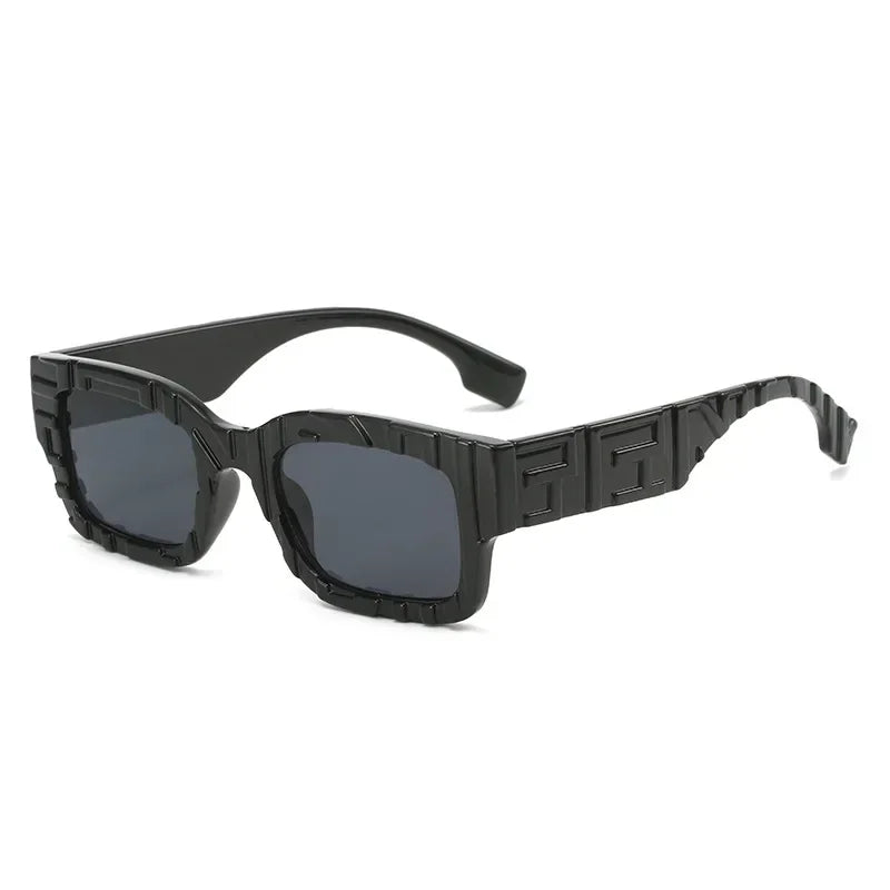 Luxury Brand Designer Square Sunglasses