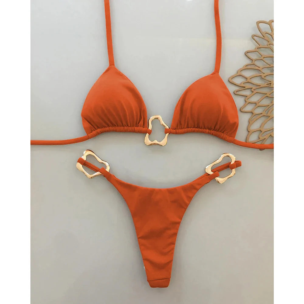 Swealle Halter Micro two piece swimsuit