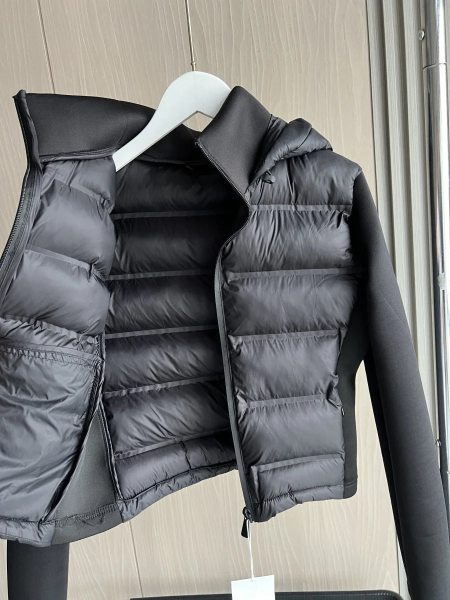 2025 Winter New Arrival  Women's Lightweight Warm Down Jacket With Long Sleeves