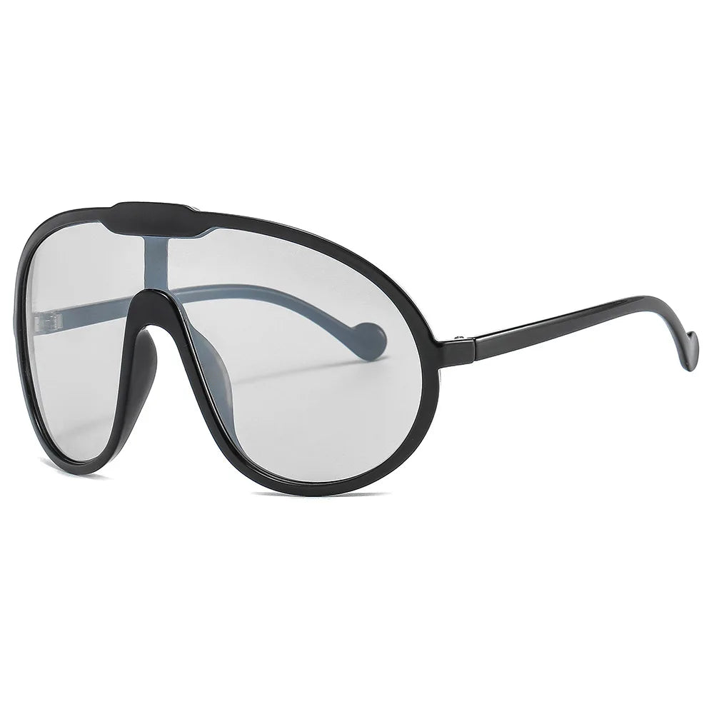 Vintage One Piece Champagne Sunglasses