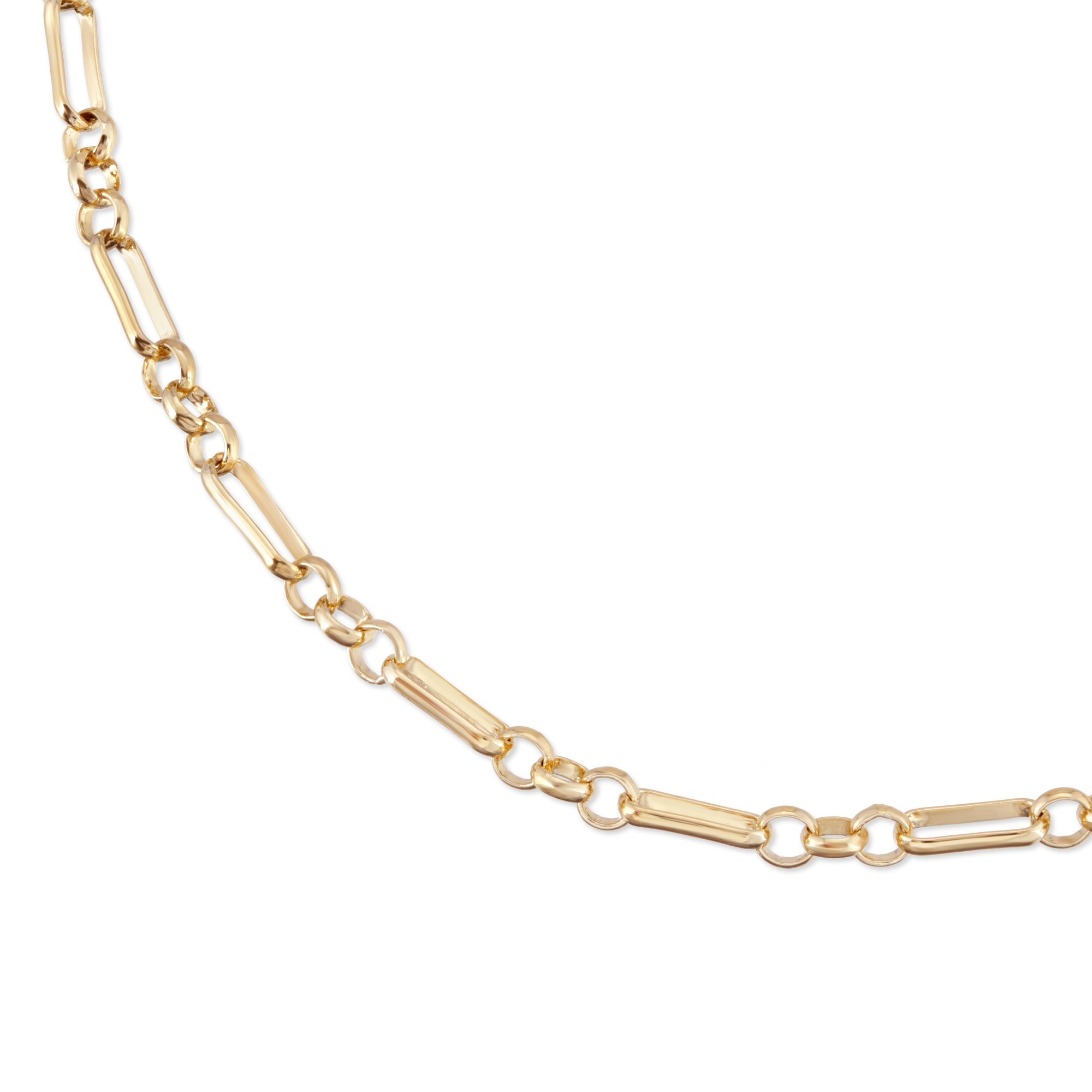Small Multi Link Chain Bracelet by Eklexic